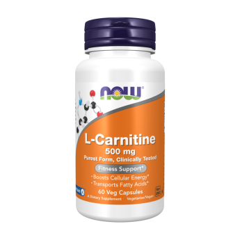 L-Карнитин NOW FOODS L-Carnitine 500 мг, 60 капсул